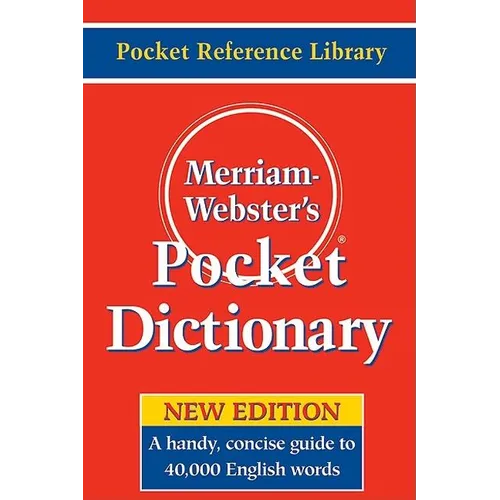 Merriam-Webster's Pocket Dictionary