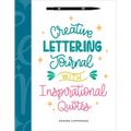 Creative Lettering Journal with Inspirational Quotes