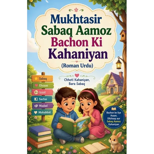 Mukhtasir Sabaq Aamoz Bachon Ki Kahaniyan (Roman Urdu)
