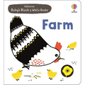 Baby's Black and White Books Farm