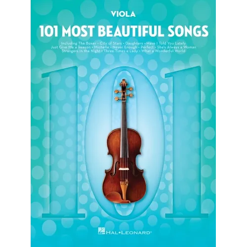 101 Most Beautiful Songs for Viola