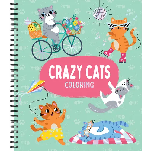 Crazy Cats Coloring