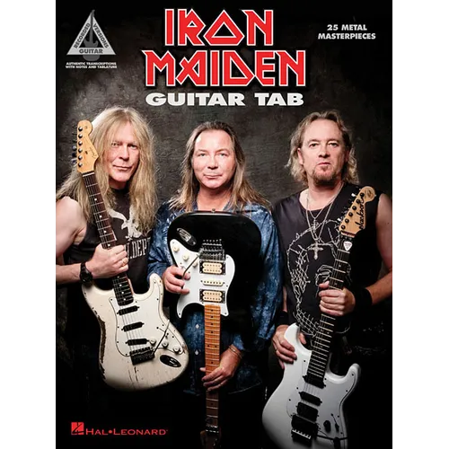 Iron Maiden Guitar Tab Guitar Recorded Versions Note-For-Note Guitar Tab 25 Songs Including the Trooper, Run to the Hills, Fear of the Dark and More H