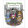 Literary Cats Coloring Book