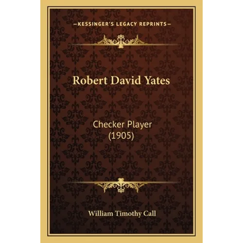Robert David Yates: Checker Player (1905)