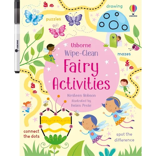 Wipe-Clean Fairy Activities