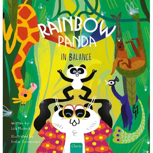 Rainbow Panda in Balance