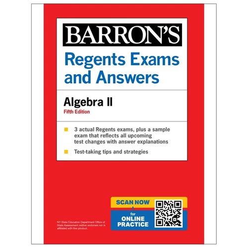 Regents Exams and Answers: Algebra II, Fifth Edition (Barron's New York Regents)