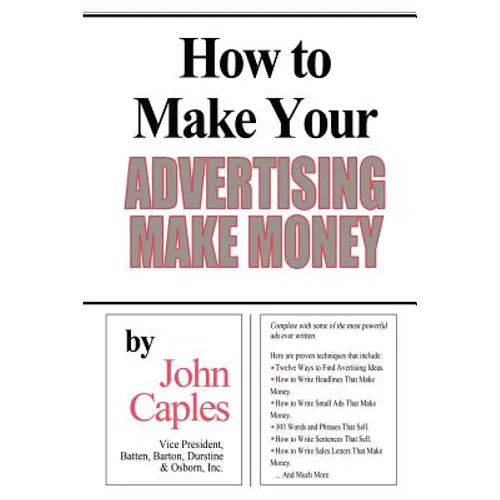 How to Make Your Advertising Make Money