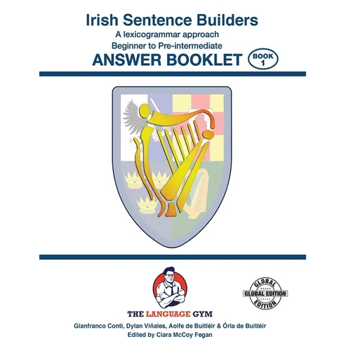 IRISH SENTENCE BUILDERS - B to Pre - ANSWER BOOK: Sentence Builder