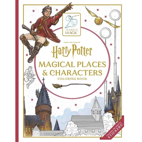 Harry Potter: Magical Places and Characters Coloring Book
