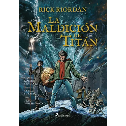 La Maldición del Titán. Novela Gráfica / The Titan's Curse: The Graphic Novel