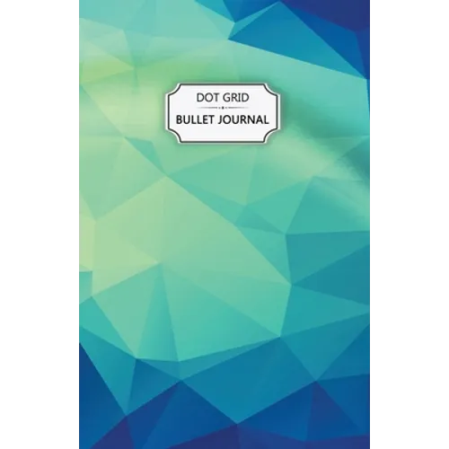 Blue Crystals Dot Grid Bullet Journal: Dot Grid Bullet Journal Notebook - Bullet Planner, Dot Journal, Dotted Paper for Writing Diary, Notes, Sketchin