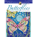 Creative Haven Butterflies Flights of Fancy Coloring Book