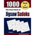 The Giant Book of Jigsaw Sudoku: 1000 Easy to Hard Puzzles