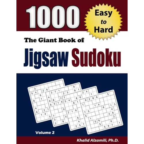 The Giant Book of Jigsaw Sudoku: 1000 Easy to Hard Puzzles