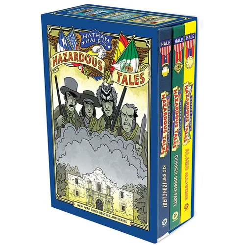 Nathan Hale's Hazardous Tales Second 3-Book Box Set: A Graphic Novel Collection
