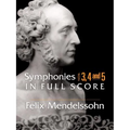 Symphonies: Nos. 3, 4 and 5 in Full Score