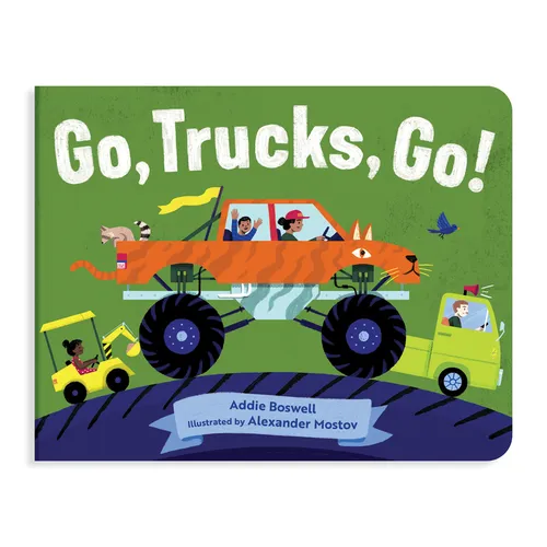 Go, Trucks, Go!: A Truck Book for Toddlers 1-3