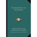 Experiments In Telepathy