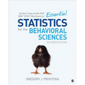 Student Study Guide with Ibm(r) Spss(r) Workbook for Essential Statistics for the Behavioral Sciences