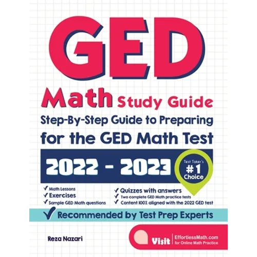 GED Math Study Guide: Step-By-Step Guide to Preparing for the GED Math Test