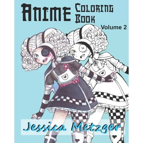 Anime Coloring Book: Volume 2