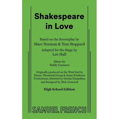 Shakespeare in Love (High School Edition)
