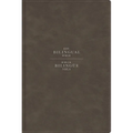 Esv/Nbla, Bilingual Bible, Leathersoft, Grey/ Esv/Nbla, Biblia Bilingüe, Leathersoft, Gris