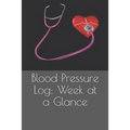 Blood Pressure Log: Week at a Glance