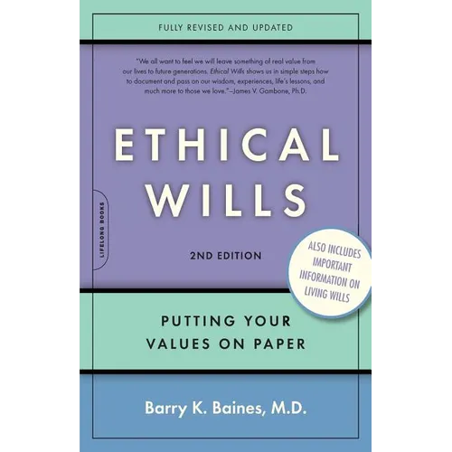 Ethical Wills: Putting Your Values on Paper