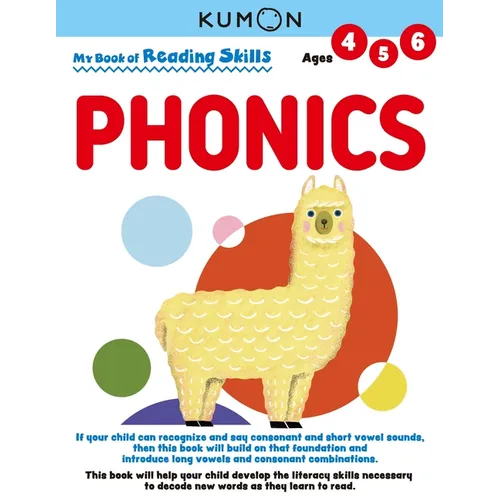 Kumon My Bk of Reading Skills: Phonics