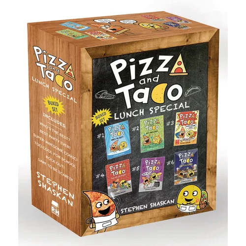 Pizza and Taco Lunch Special: 6-Book Boxed Set: Books 1-6 (a Graphic Novel Boxed Set)