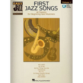 First Jazz Songs - Easy Jazz Play-Along Volume 1 Book/Online Audio