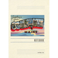 Vintage Lined Notebook Greetings from Ogunquit