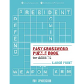Easy Crossword Puzzle Books for Adults Large Print: Crossword Easy Puzzle Books