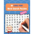 60 Large Print Word Search Puzzles: Easy to read and great brain training