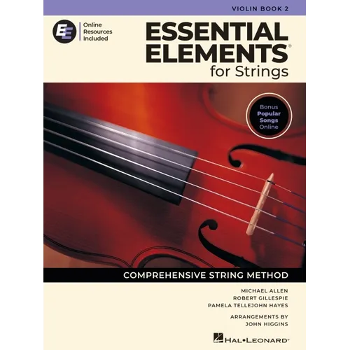 Essential Elements for Strings - Violin Book 2 with Online Resources