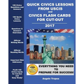 Quick Civics Lessons from USCIS and Civics Flash Cards for Cut-Out
