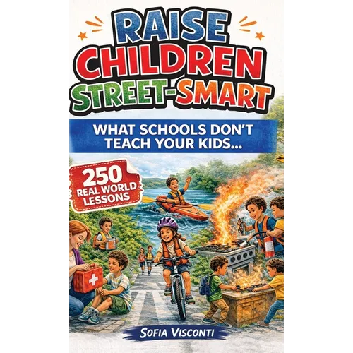Raise Children Street-Smart - What Schools Don't Teach Your Kids: 250 Real World Lessons to Build Confident, Independent, Resilient Kids with the Life
