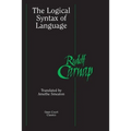 The Logical Syntax of Language