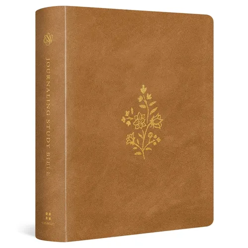 ESV Journaling Study Bible (Trutone Over Board, Nubuck Caramel)