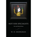 Not for Specialists: New and Selected Poems