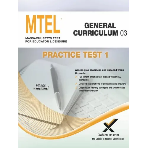 MTEL General Curriculum 03 Practice Test 1