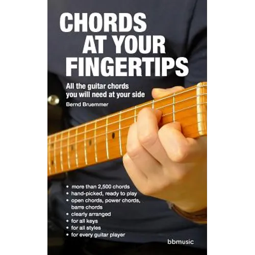 Chords at Your Fingertips: All the guitar chords you will need at your side