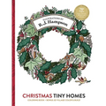 Christmas Tiny Homes Coloring Book