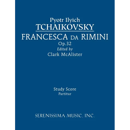Francesca da Rimini, Op.32: Study score