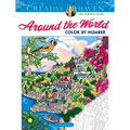 Creative Haven Around the World Color by Number