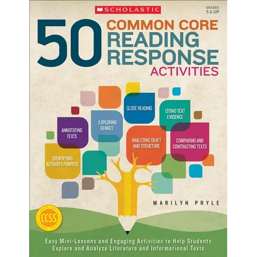 50 Common Core Reading Response Activities