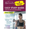 CSCS Study Guide 2025-2026: 4 Practice Exams and CSCS Prep Book [9th Edition]
